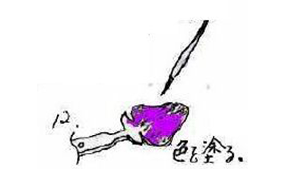 作り方(11)色を塗る