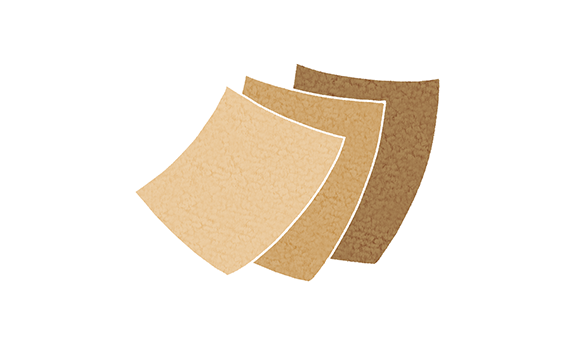 作り方(9)サンドペーパーでかるく磨く